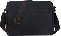 Eshow Canvas Messenger Bag Men Canvas Laptop Shoul