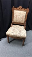 Eastlake Chair with Tapestry Fabric