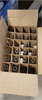 BOX OF EMPTY BOTTLES