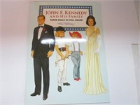 John F. Kennedy & family paper dolls - NEW