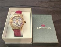 Empress pink women's watch