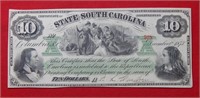 1873 $10 State of South Carolina Note #528