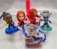 Set of 5 McDonalds Avengers Toys