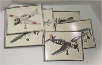 6 WW2 War Plane Framed Prints by John Batchelor