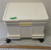 Plastic Storage Tub