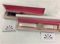 2 ladies Isaac Mizrahi watches