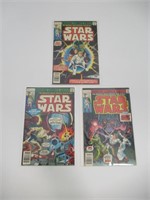 Star Wars #1/4/5 (1977) Marvel