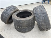 Four tires: 275/55R20