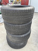 Four tires: 235/50 ZR 18