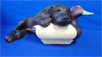 Ducks Unlimited Pup With Decoy I I 1997 Carver