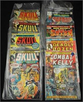 8 Pcs Vintage Marvel 25-35 Cents Comic Books Lot