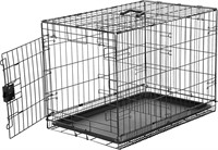 Amazon Basics 30 Metal Dog Crate  Single Door