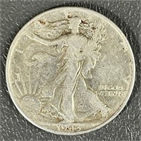 1943 Walking Liberty Silver (90%) Half Dollar