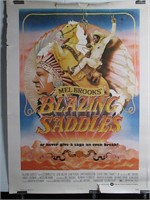 Blazing Saddles (1974) - Quad Poster
