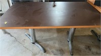 Rectangular table 5’x3’ no chairs