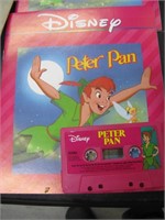 DISNEY PETER PAN BOOK & CASSETTE