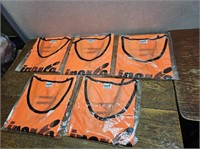 NEW 5 INARIA Bright Orange Youth Sized Pinnies