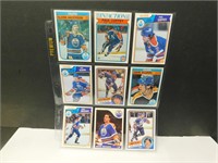 Edmonton Oilers - Lot of 9 CARDS