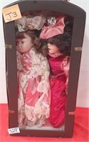 328 - 2 DOLLS W/ BOX