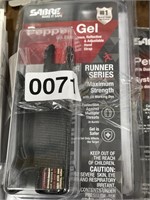 SABRE PEPPER GEL 2PK RETAIL $20