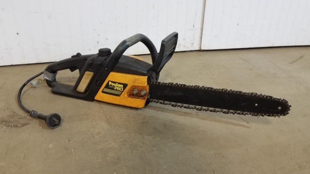 Poulan Electric Chainsaw