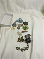 Vintage Brooches, Misc, Etc