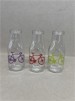 Bicycle milk bottles