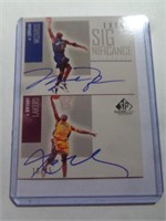 SPORTS CARD "COPY" -MICHAEL JORDAN & KOBE BRYANT