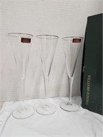 Riedel Champagne Flutes 3