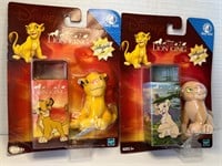 (2) New Lion King Plush w/Collectible Tiny Tins
