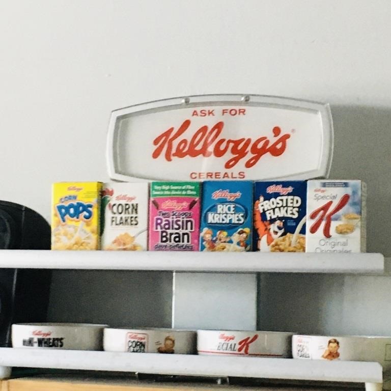 Vintage Kellogg's Store Display