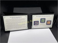 "THE FIRST U.S. AIRMAIL STAMPS" STAMP SET