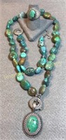 Sterling & Turquoise Jewelry Set