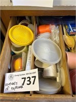 Contents of Drawer & Cupboards