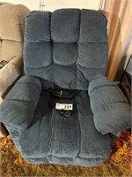 Blue Powerlift Recliner (Works)