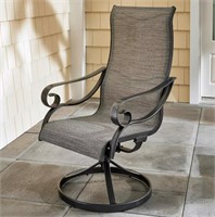 Rowley 6 pc. Sling Chair Set - Grey