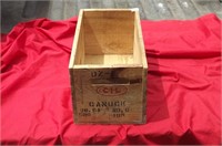 C I L  WOODEN  20 GUA.  AMMO BOX