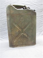 50s Military US Army 5 Gallon Jerry Gas Can