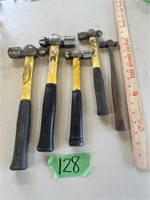 Set of 5 Ball Ping Hammers