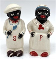 Vintage Americana Figural Salt and Pepper Shakers