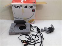 Boxed Play Station Console w/ Accessories Shown