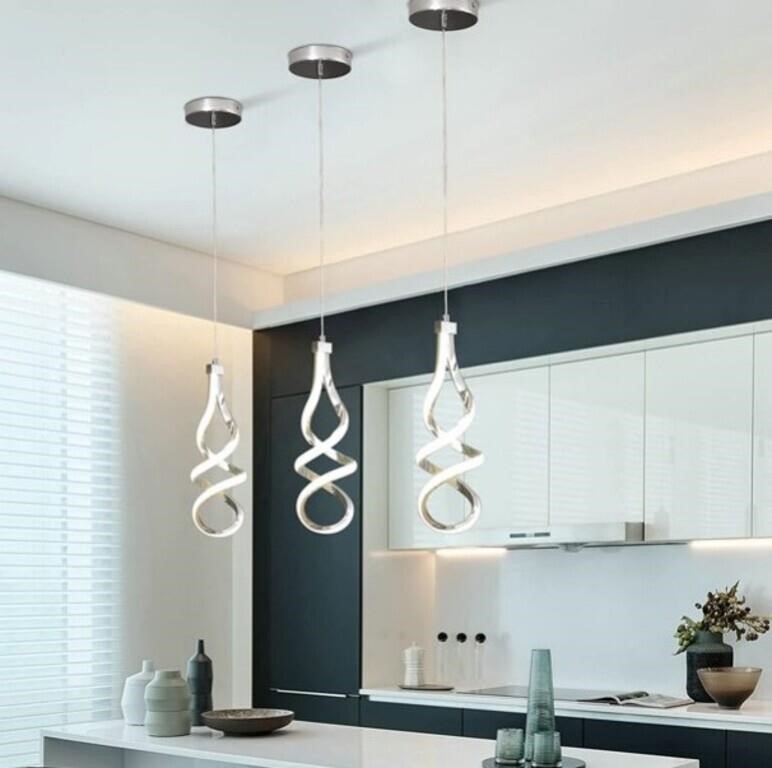 3 Piece Modern Pendant Light Pendant Light, 14W