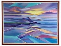 Rick Lawrence Contemporary Landscape Oil Painting