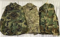 (RL) 3 Camouflage Jackets (bidding on one times