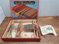 Vintage Wool Weaving Loom Size 3 Up to 8 Feet Long