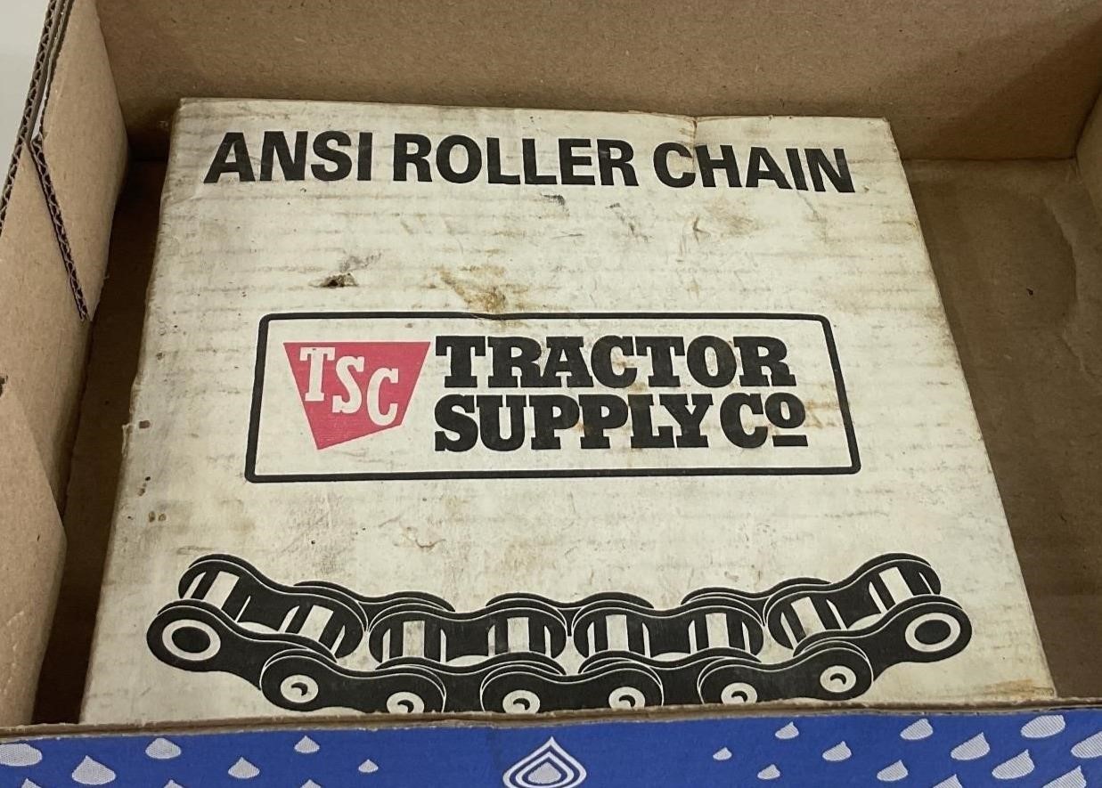 ANSI  Roller Chain 40 Roller 10ft