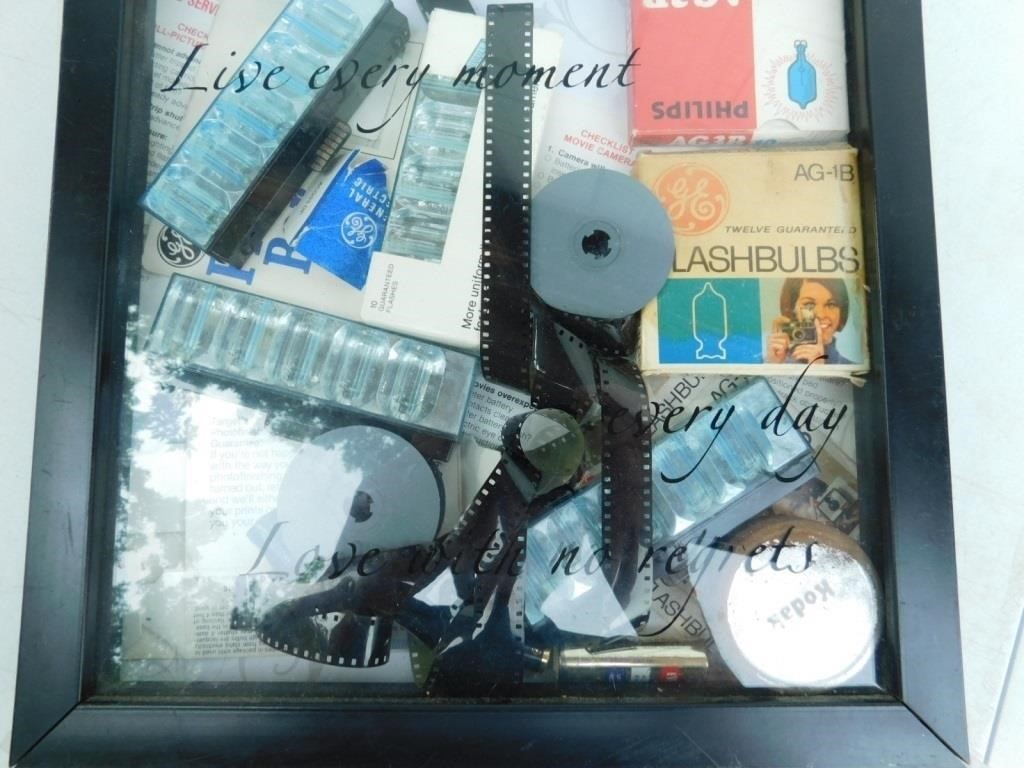 11" x 11" camera accessory shadowbox