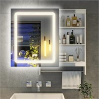 Vabches Led Bathroom Mirror With Lights 24"x 32"