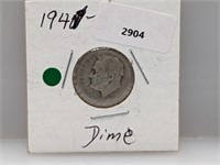 1941-S 90% Silv Roos Dime