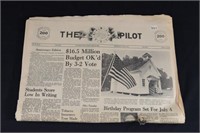 VINTAGE COPYS OF THE PILOT NEWS PAPAER